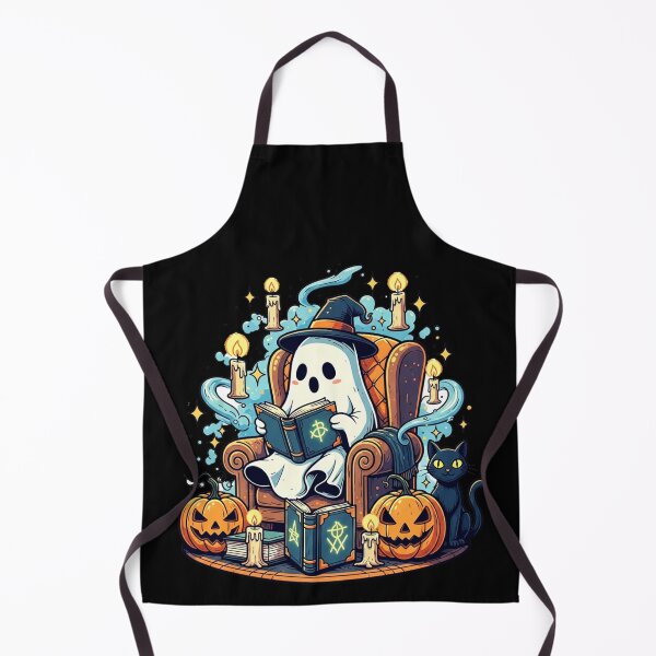 Item preview, Spooky Ghosts Book Reading – Cute Halloween Ghosts with Books Design designed and sold by Teetreasure2.