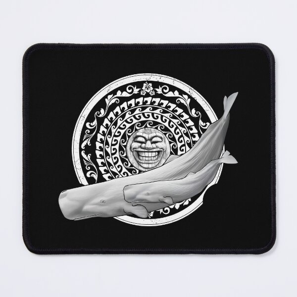 Item preview, Sperm whale tiki mask designed and sold by NicGrayGraphic.