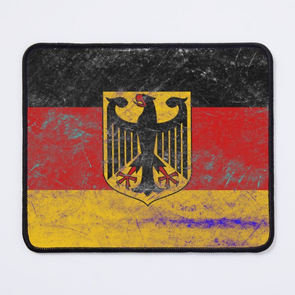 Item preview, Germany flag with eagle – metal texture design designed and sold by RoyalMerchantShop.