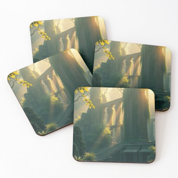 Item preview, Enchanted Jade City – Fantasy Digital Art designed and sold by DkPINTEREST.