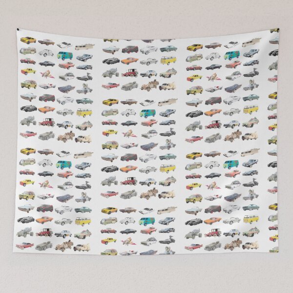 Item preview, Legendary Screen Vehicles: A Pop Culture Car Challenge designed and sold by TracyCavazos.
