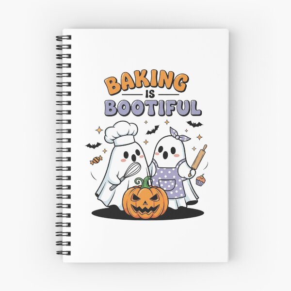 Item preview, Cute Ghost Baking | Funny Spooky Kitchen Design designed and sold by Teetreasure2.
