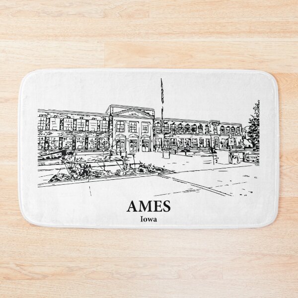 Item preview, Ames - Iowa designed and sold by Lakeric Cityscapes.