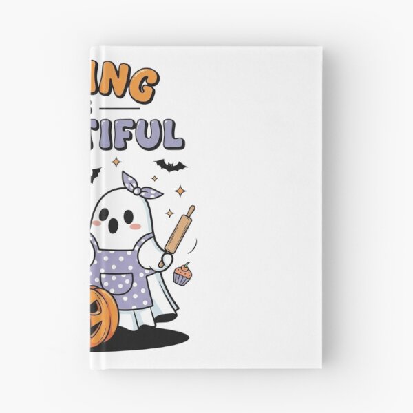 Item preview, Cute Ghost Baking | Funny Spooky Kitchen Design designed and sold by Teetreasure2.