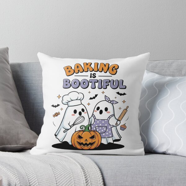 Item preview, Cute Ghost Baking | Funny Spooky Kitchen Design designed and sold by Teetreasure2.