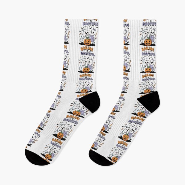 Item preview, Cute Ghost Baking | Funny Spooky Kitchen Design designed and sold by Teetreasure2.