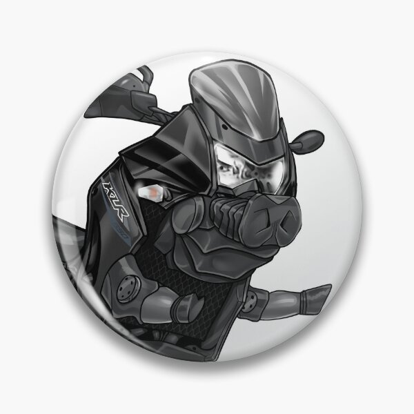 Item preview, Kawasaki KLR650 2018 (Metallic Spark Black & Metallic Matte Carbon Gray) for Motorcycle Riders designed and sold by MotoApparelHub.