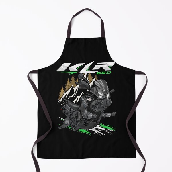 Item preview, Kawasaki KLR650 2018 (Metallic Spark Black & Metallic Matte Carbon Gray) for Motorcycle Riders designed and sold by MotoApparelHub.