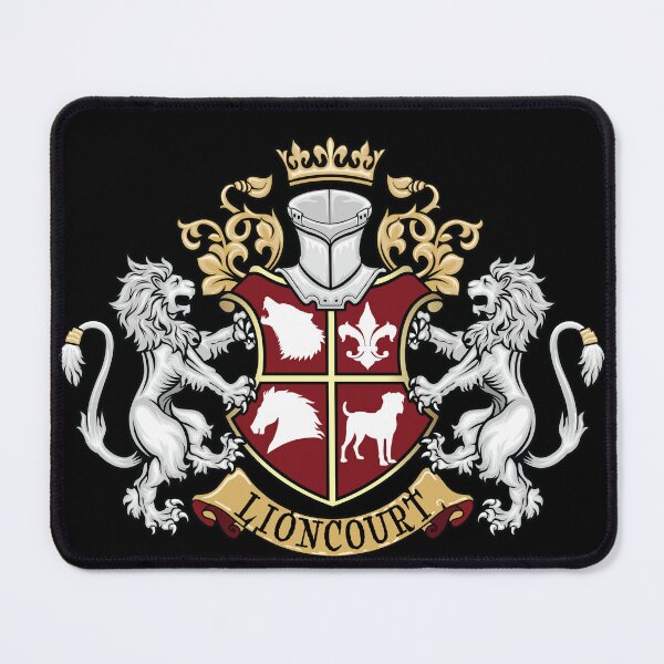 Item preview, Lioncourt Coat of Arms designed and sold by LioncourtLLC.