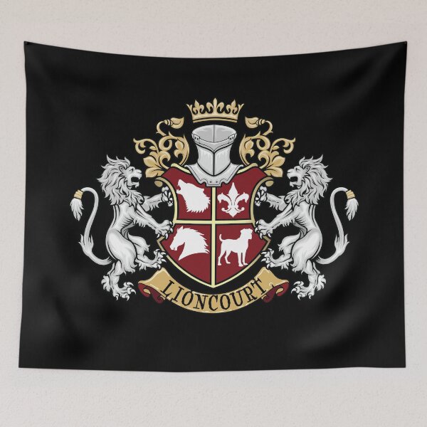 Item preview, Lioncourt Coat of Arms designed and sold by LioncourtLLC.