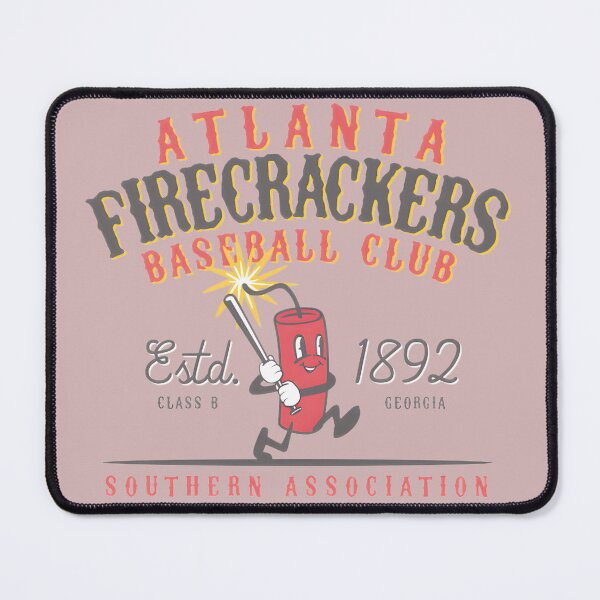 Item preview, Atlanta Firecrackers Baseball Club - Estd 1892 Georgia Retro Sports Design designed and sold by TracyCavazos.