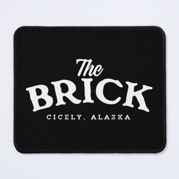 Item preview, The Brick: Classic Retro Establishment Emblem for Vintage Style designed and sold by TracyCavazos.