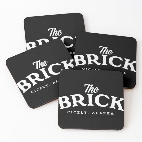 Item preview, The Brick: Classic Retro Establishment Emblem for Vintage Style designed and sold by TracyCavazos.