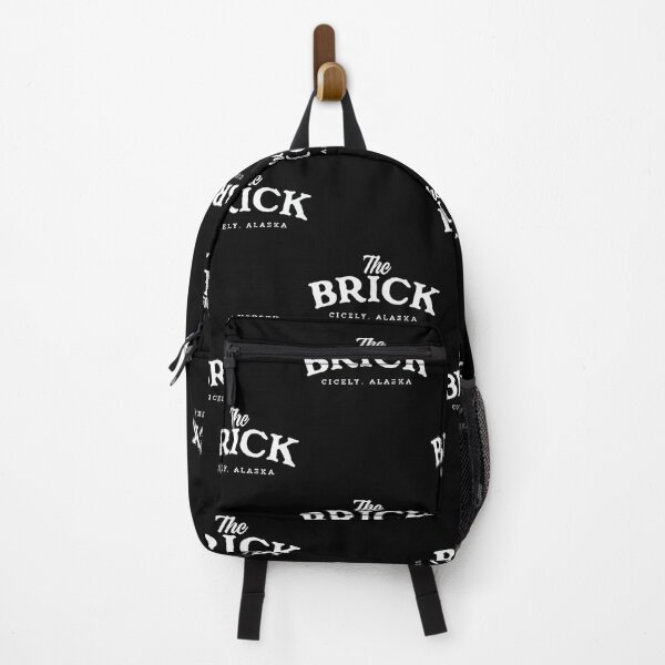 Item preview, The Brick: Classic Retro Establishment Emblem for Vintage Style designed and sold by TracyCavazos.