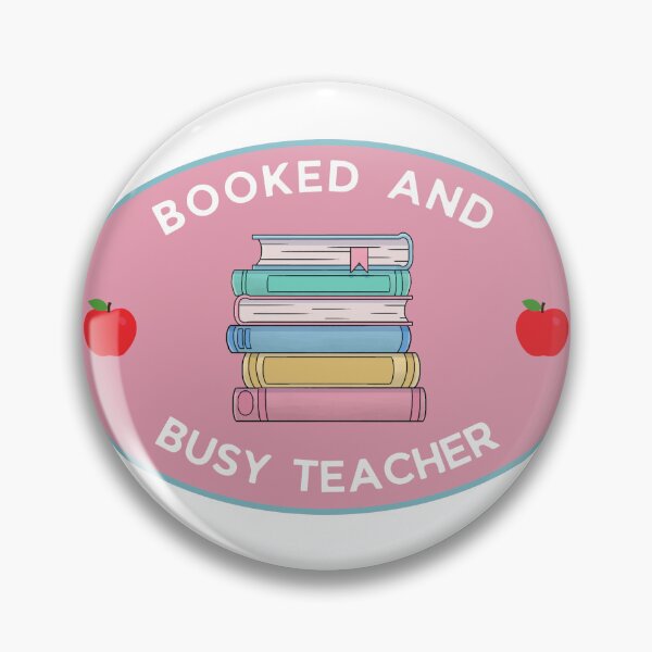 Artikelvorschau, Gebuchter Lehreraufkleber - Pink entworfen und verkauft von Kellimade.