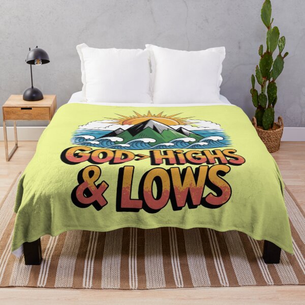 Item preview, God is Greater Than the Highs and Lows (Christian Design) designed and sold by GENX-AUTISM-DAD.