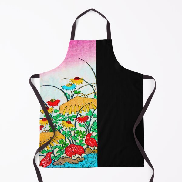 Item preview, Red Birds Among Chrysanthemums - V3 designed and sold by WheelieGdArt.