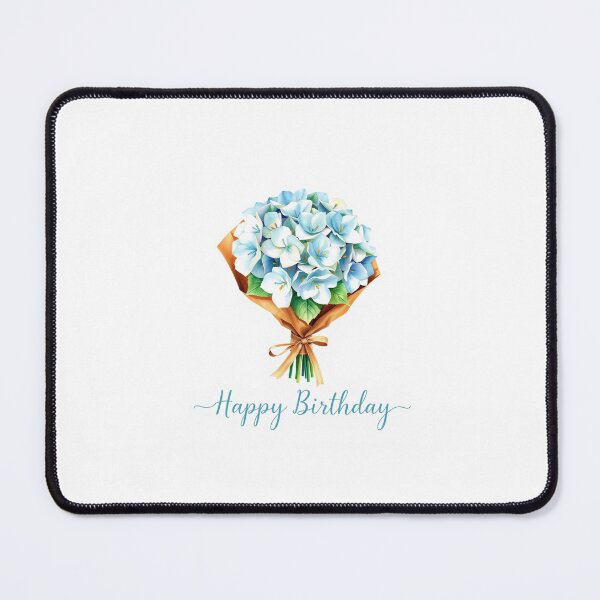 Item preview, Hydrangea Bouquet Birthday flower rose happy aesthetic cute pink designed and sold by CheeseBlueprint.