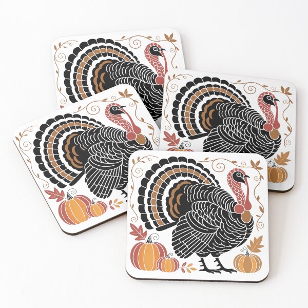 Artikelvorschau, Moderner minimalistischer Thanksgiving-Truthahn entworfen und verkauft von  Ojo de Lilith.