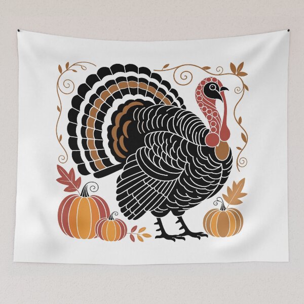 Artikelvorschau, Moderner minimalistischer Thanksgiving-Truthahn entworfen und verkauft von Ojo de Lilith.
