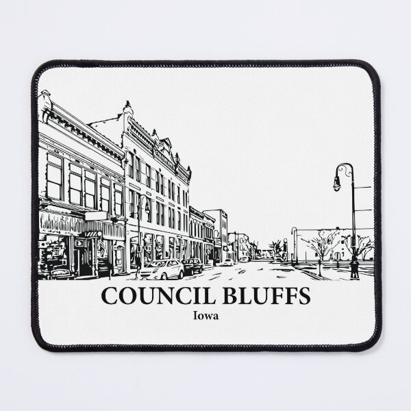 Item preview, Council Bluffs - Iowa designed and sold by Lakeric Cityscapes.