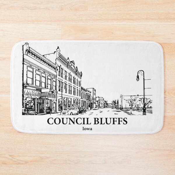 Item preview, Council Bluffs - Iowa designed and sold by Lakeric Cityscapes.
