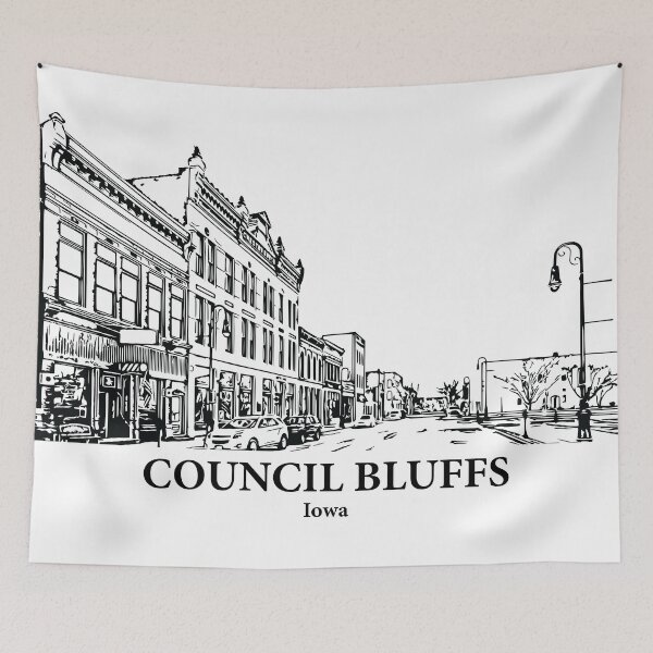Item preview, Council Bluffs - Iowa designed and sold by Lakeric Cityscapes.