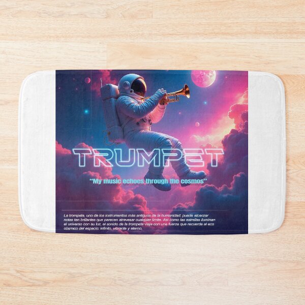 Item preview, Astronaut Playing Trumpet in Space – “My music echoes through the cosmos” designed and sold by VeaseTuanis.