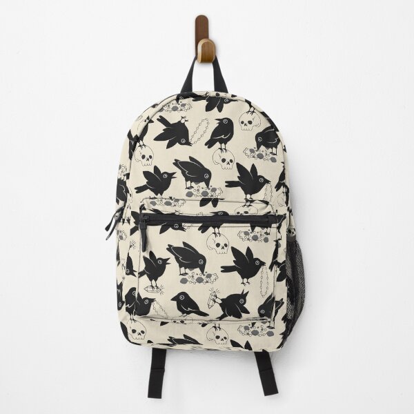 Item preview, Scavenging Crows [color: cream] designed and sold by Becca Alessi.