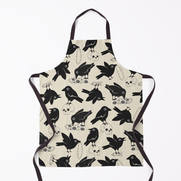 Item preview, Scavenging Crows [color: cream] designed and sold by Becca Alessi.