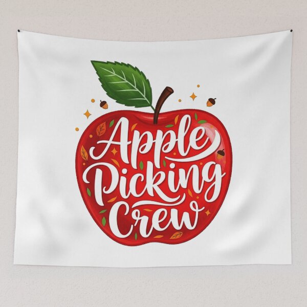 Item preview, Apple Picking Crew | Fun Autumn Harvest Team Design designed and sold by Teetreasure2.