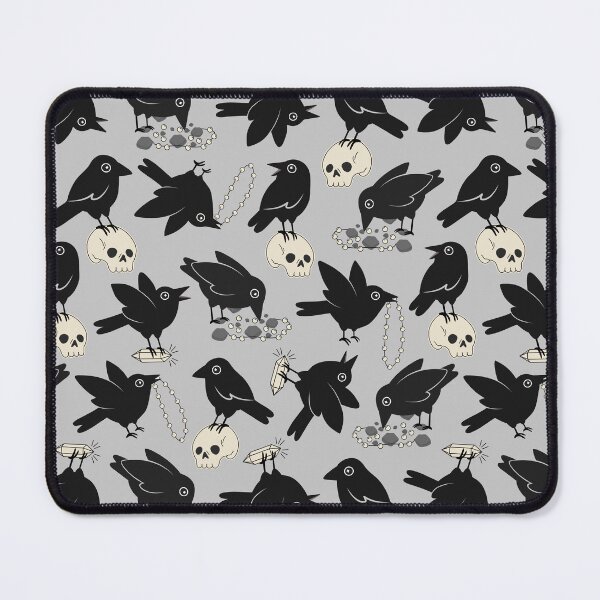 Item preview, Scavenging Crows [color: fog] designed and sold by Becca Alessi.