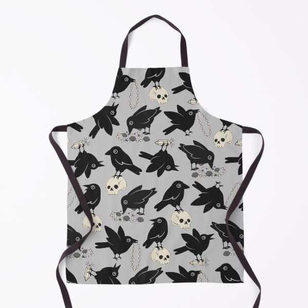 Item preview, Scavenging Crows [color: fog] designed and sold by Becca Alessi.