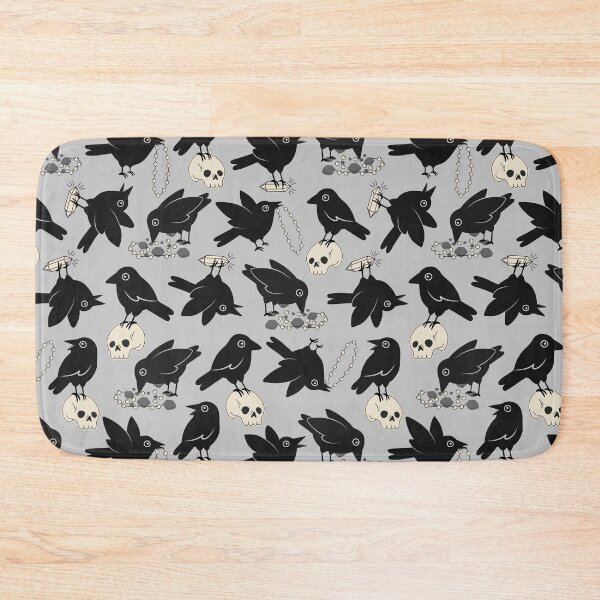 Item preview, Scavenging Crows [color: fog] designed and sold by Becca Alessi.