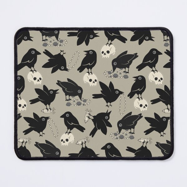 Item preview, Scavenging Crows [color: smoky sage] designed and sold by Becca Alessi.