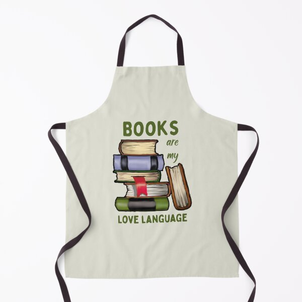 Item preview, BOOKS Are My Love Language, Illustration of Book Stack designed and sold by JoyfulWhimsy.