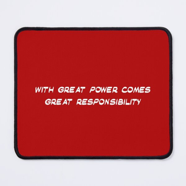 Item preview, Spiderman Famous Quote designed and sold by immelissasavin.