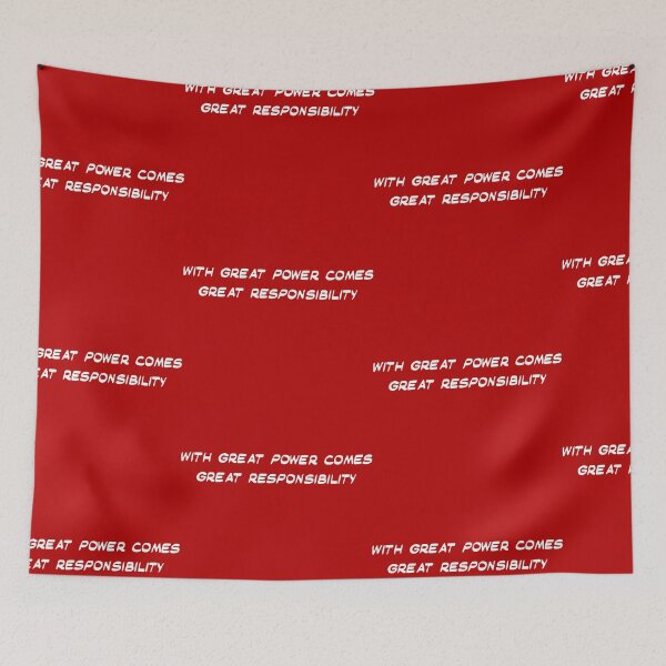 Item preview, Spiderman Famous Quote designed and sold by immelissasavin.