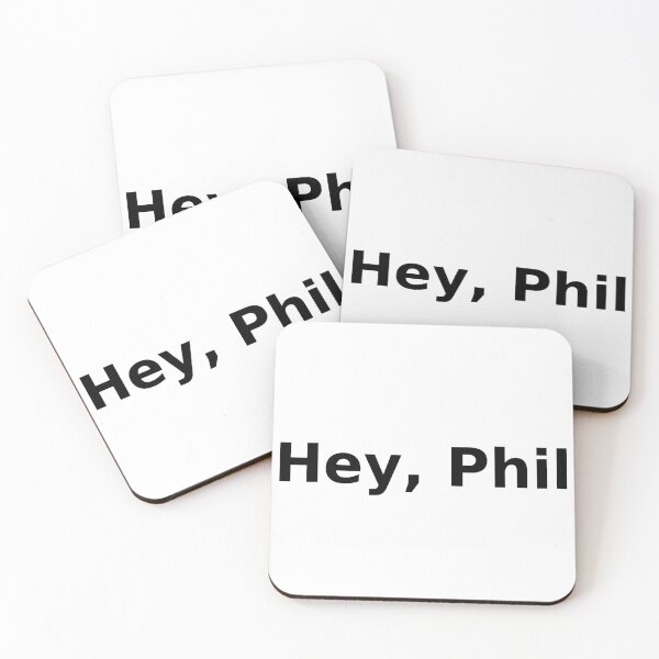 Item preview, Hey, Phil – Bold Funny Greeting T-Shirt Design designed and sold by Mdlezieyes.