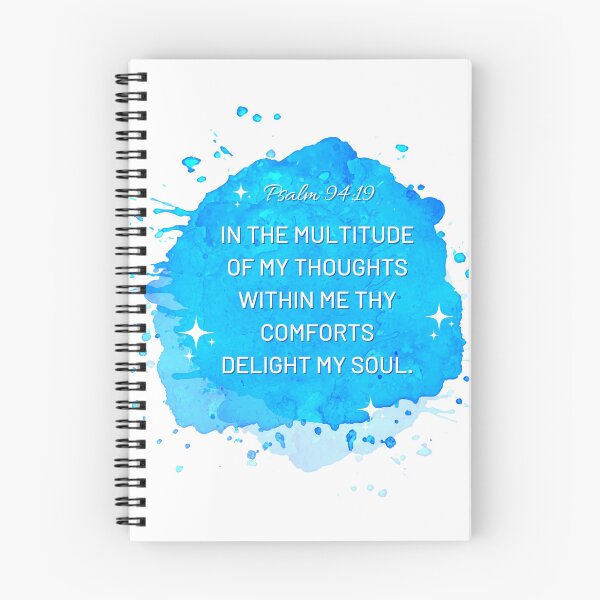 Item preview, Psalm 94:19 (trasnparent) designed and sold by Undonemadenew.