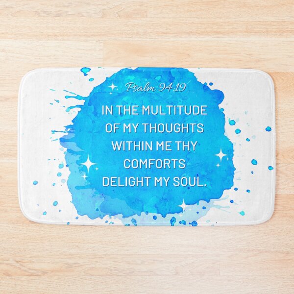 Item preview, Psalm 94:19 (trasnparent) designed and sold by Undonemadenew.