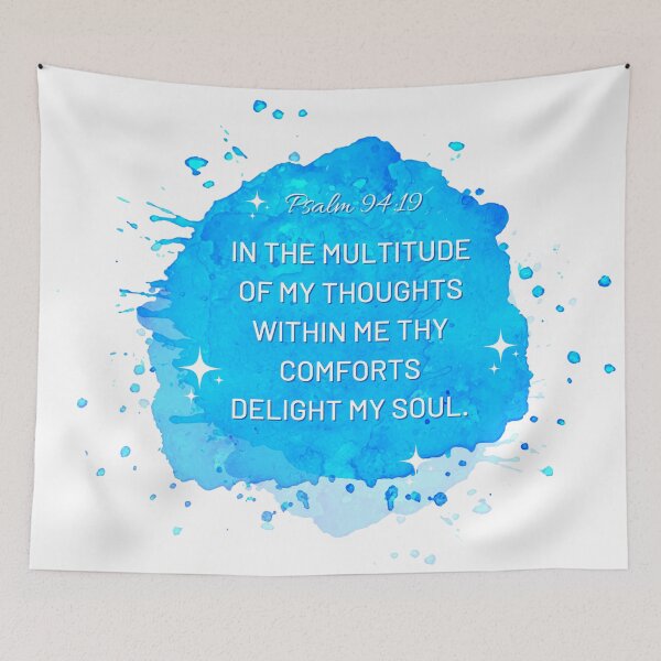 Item preview, Psalm 94:19 (trasnparent) designed and sold by Undonemadenew.