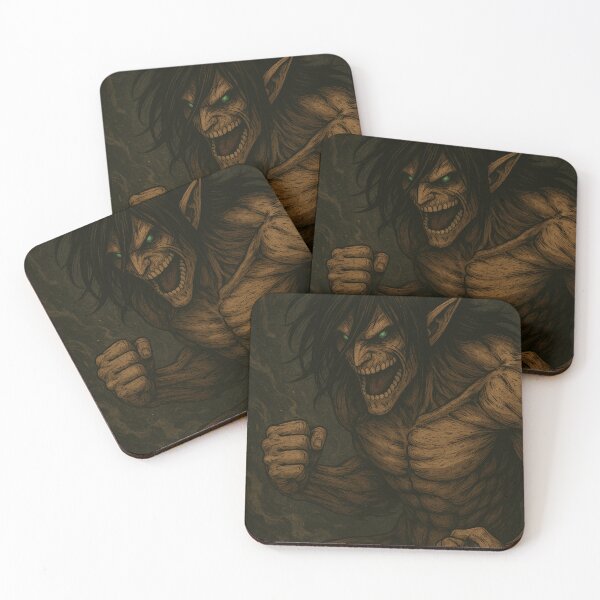 Item preview, Attack Titan fan art designed and sold by Kaizen Curse.