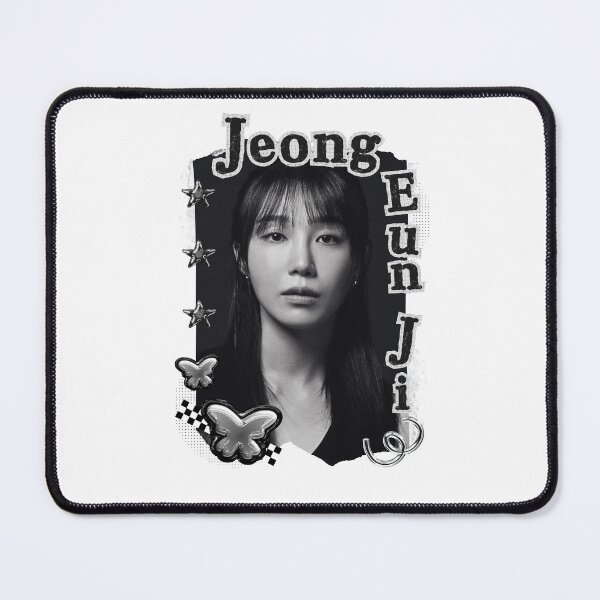 Item preview, Jung Eun-ji Kpop Solo Artist Black and White Collage Digital Art Portrait designed and sold by AJUNICE STUDIO.