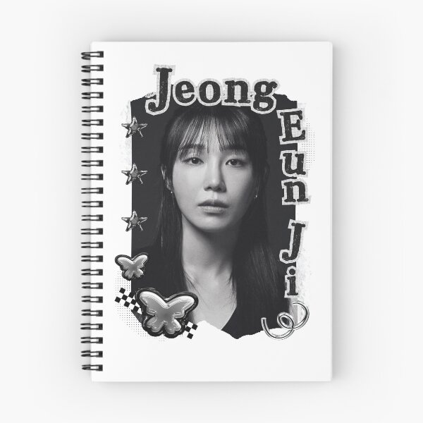 Item preview, Jung Eun-ji Kpop Solo Artist Black and White Collage Digital Art Portrait designed and sold by AJUNICE STUDIO.