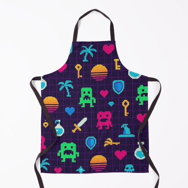 Item preview, Retro Pixel Dungeon Arcade Pattern designed and sold by Graphics4X.