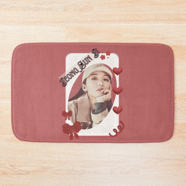 Item preview, Jung Eun-ji Kpop Solo Artist Card Red Aesthetic Collage Design designed and sold by AJUNICE STUDIO.