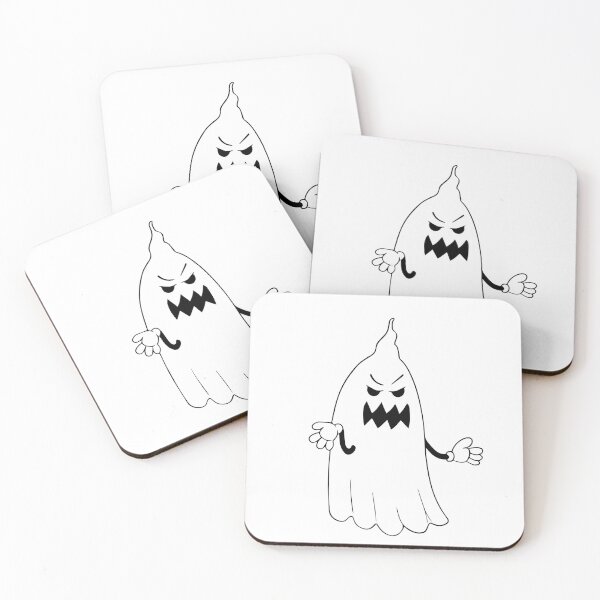 Item preview, Angry Ghost Clipart Black and White designed and sold by viktoriaart0303.
