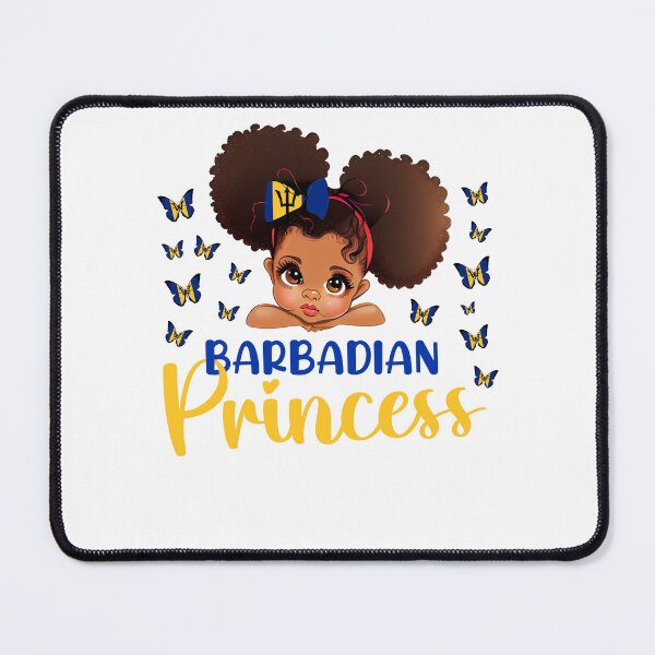 Item preview, Barbadian Princess Barbados for Black Girls Kids designed and sold by NUMAcreations.