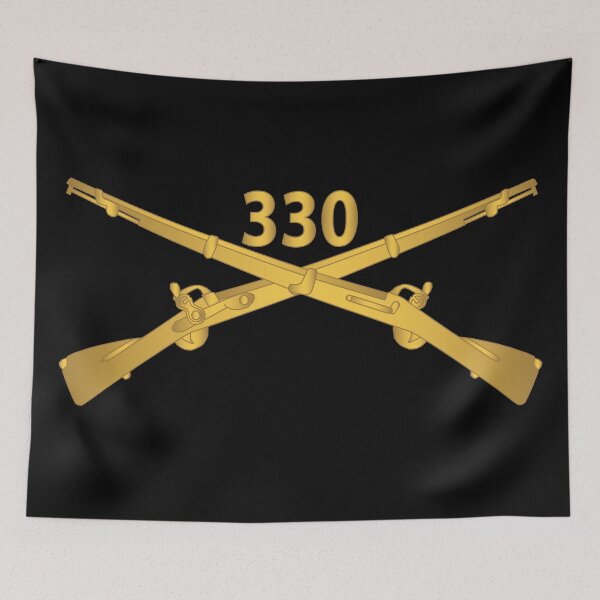 Item preview, Army - 330th Infantry Regiment - Branch wo Txt X 300 designed and sold by Military Insignia Products.